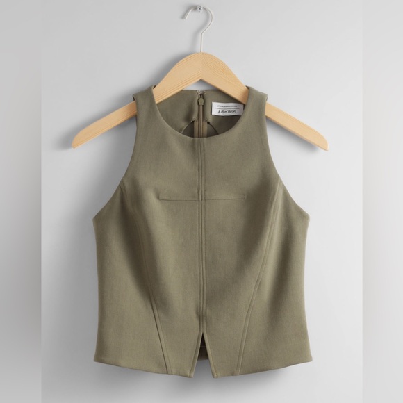 & Other Stories Tops - & Other Stories Tailored Tank Top
